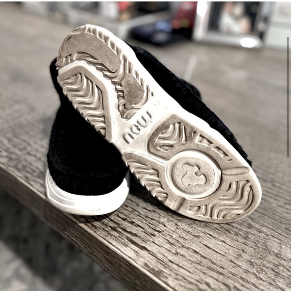 Mou Free People Training Day Suede Chunky Sneaker Moccasin Booties - Picture 13 of 14